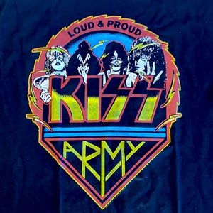 Brand New wrapped KISS Army Fan Club XL Tee Shirts!